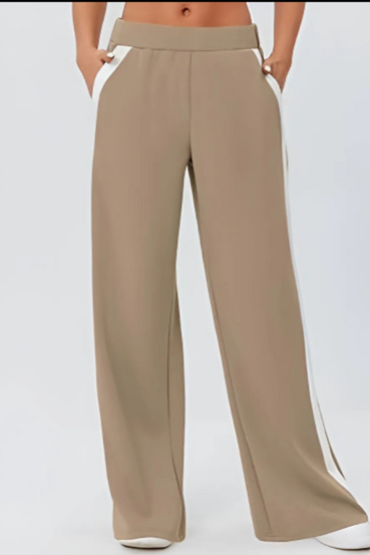 Yoga sweatpants high waisted workout loose casual pants with pockets