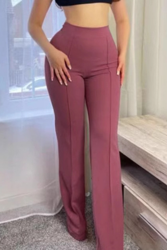 High-Waisted Wide Leg Trousers for Women